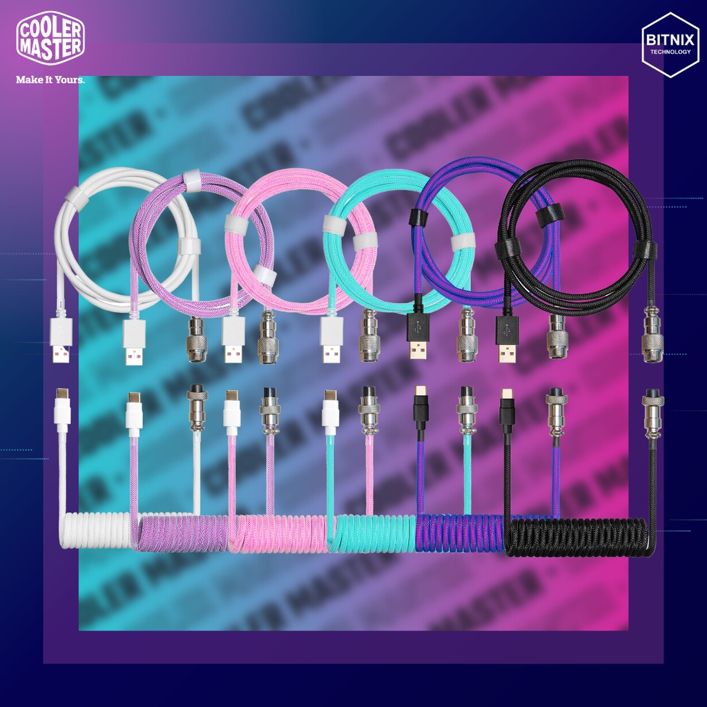 Cooler Master Coiled Keyboard Cable Shopee Malaysia