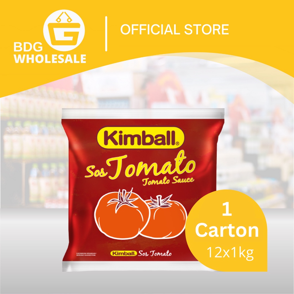Kimball Tomato Ketchup Pouch 12 x 1kg Shopee Malaysia