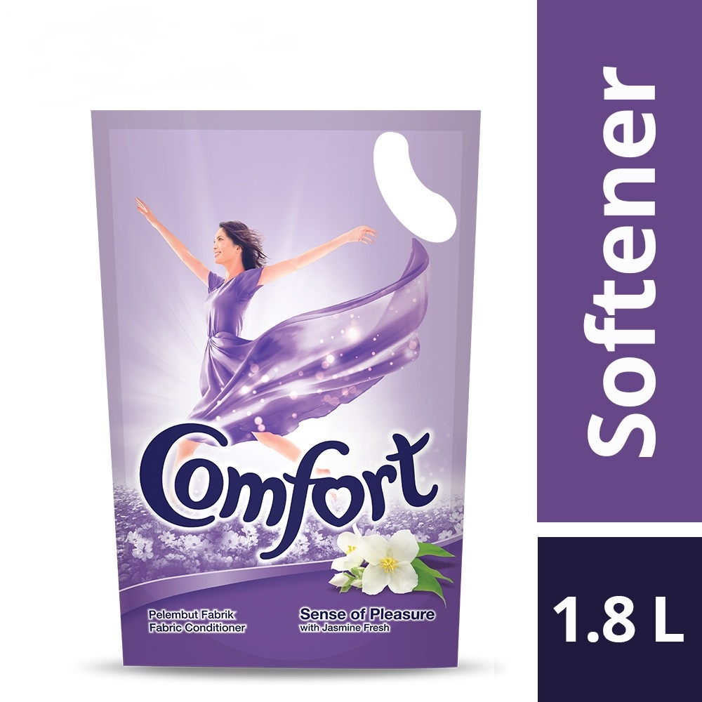 Comfort Dilute Fabric Softener Refill Sense of Pleasure 1.8L Shopee
