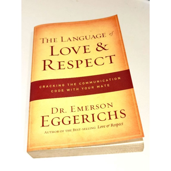 Love & Respect Book By Dr Emerson Eggerichs | Shopee Malaysia