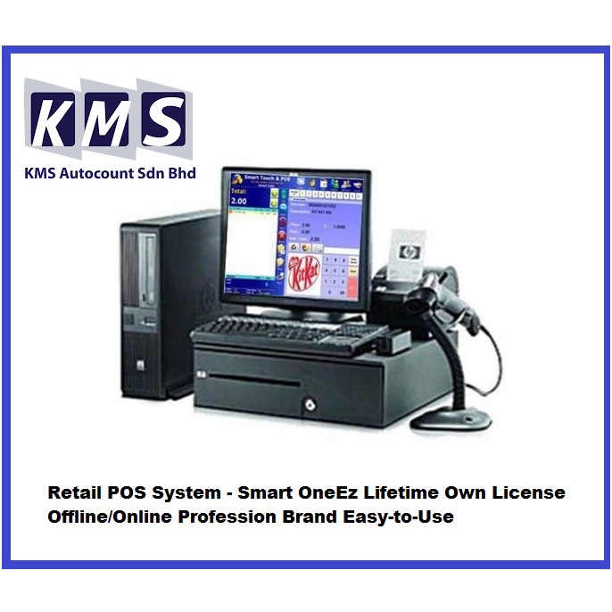 Retail POS System - Smart OneEz Lifetime Own License Offline/Online Profession Brand Easy-to-Use