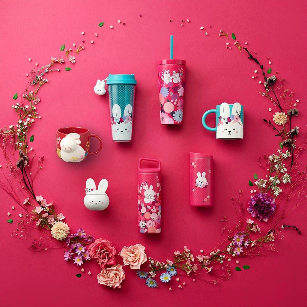 Starbucks CNY 2023 rabbit bunny zodiac collection Shopee Malaysia