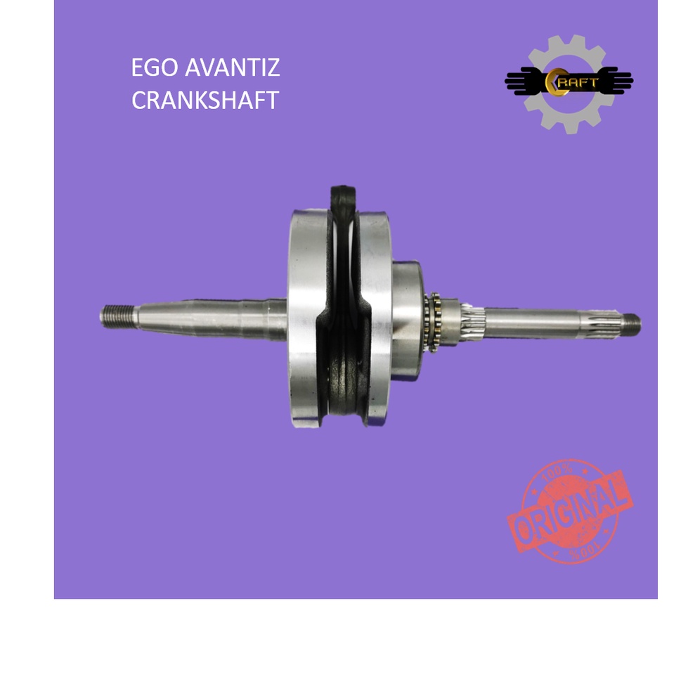 EGO AVANTIZ / EGO SOLARIZ CRANKSHAFT 100 ORIGINAL AVANTIZ SOLARIZ