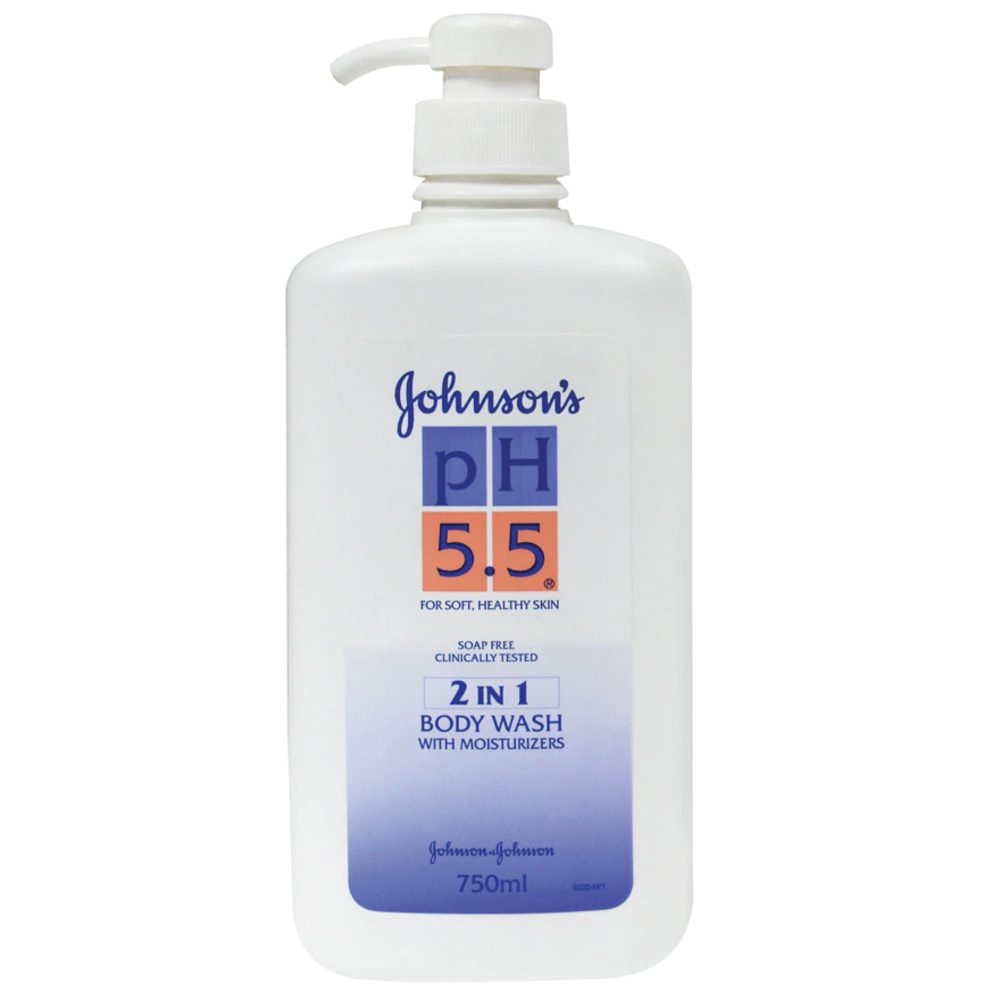 JOHNSONS BABY PH5.5 2 IN 1 BODY WASH 750ML