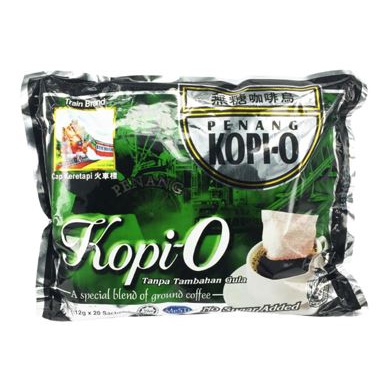 Train Brand Penang Coffee (Kopi O Kosong/2in1 Sugar Added) | 槟城火车牌咖啡 (黑咖啡无糖/2合1有糖）
