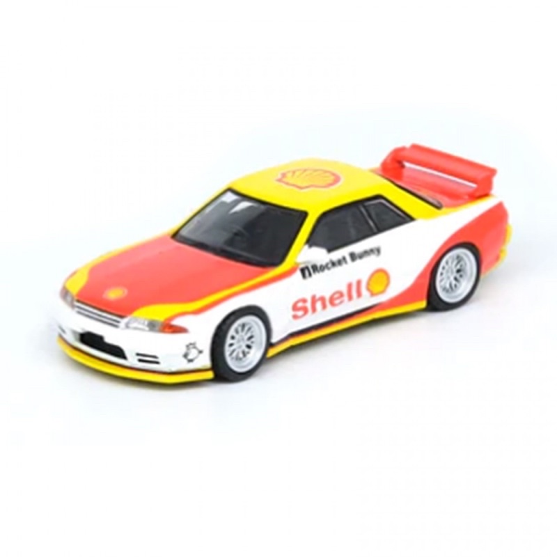 INNO64 1/64 NISSAN SKYLINE GT-R R32 PANDEM ROCKET BUNNY SHELL LIVERY DIECAST SCALE MODEL CAR