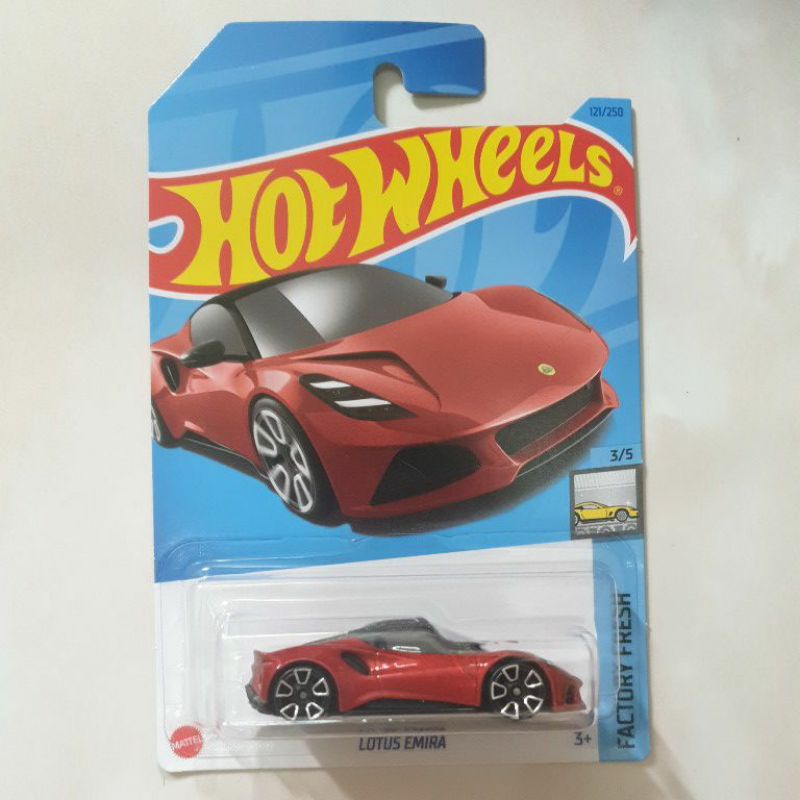 Hotwheels Lotus Emira Red Shopee Malaysia