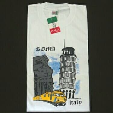 Xxl Italian t-shirt Souvenir / Colosseo Roma t-shirt from Italy