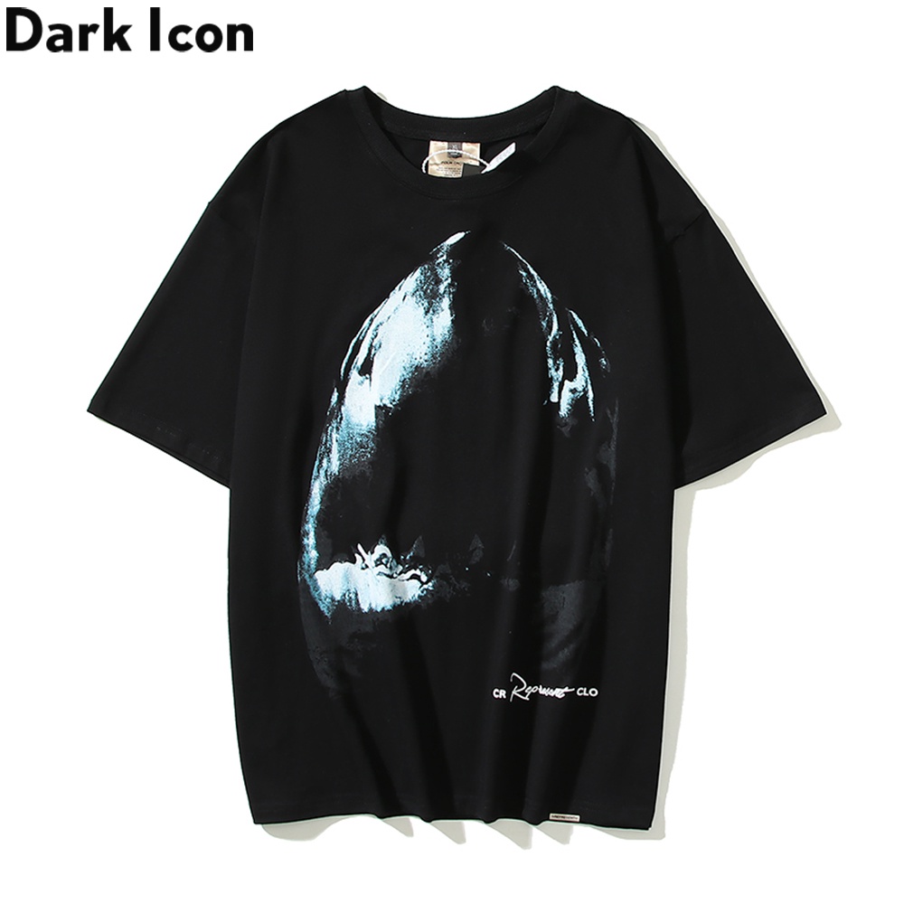 CRREPRESENTCLO Shark Fashion Brand Versatile American Short Sleeve T