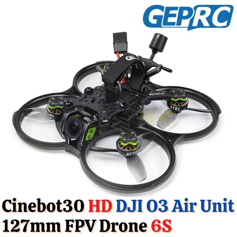 GEPRC Cinebot30 HD w/ DJI 03 Air Unit 127mm 3Inch 6S FPV Drone GEP30HD-DJI03