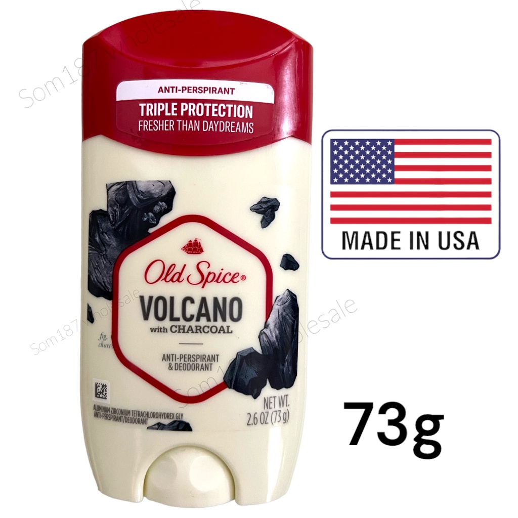 Old Spice Volcano Invisible Solid Antiperspirant Deodorant for Men with ...