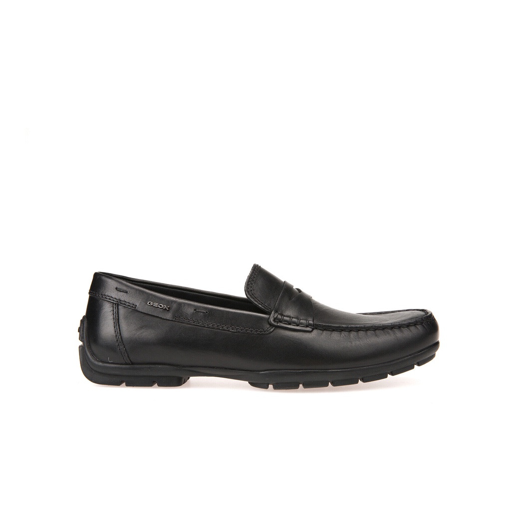 GEOX Men Moner W 2fit Slip On Leather Loafers - Black U44Q6D-00043 ...