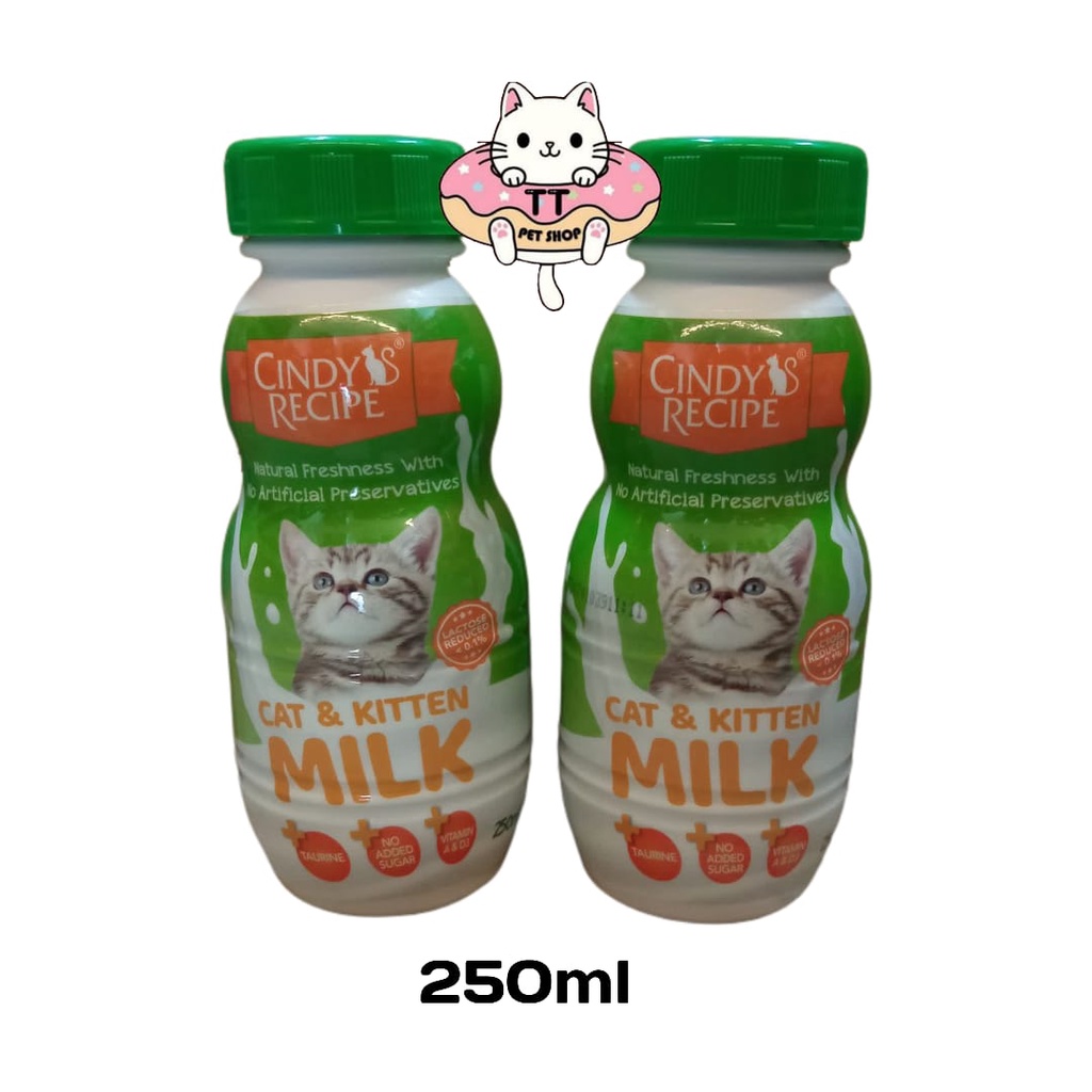 CINDY Recipe Cat & Kitten Milk / Susu (250ml/) Shopee Malaysia