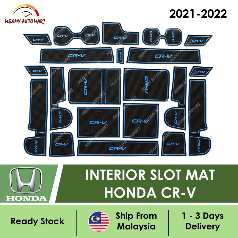 Honda CRV 2021 2022 2023 Interior Slot Mat AntiSlip Mat Car