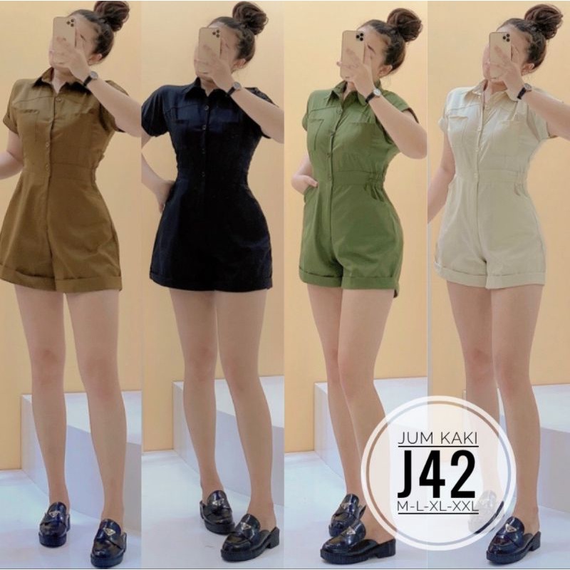 Big Size Thigh Jumpsuit MS03-05