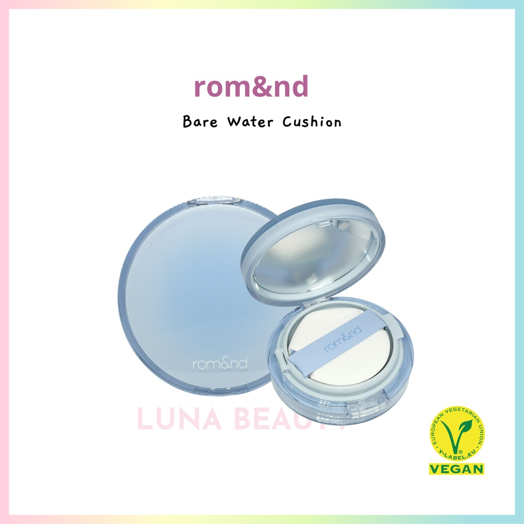 [Rom&nd] Romand Bare Water Cushion SPF38 PA++++ 20g Shopee Malaysia