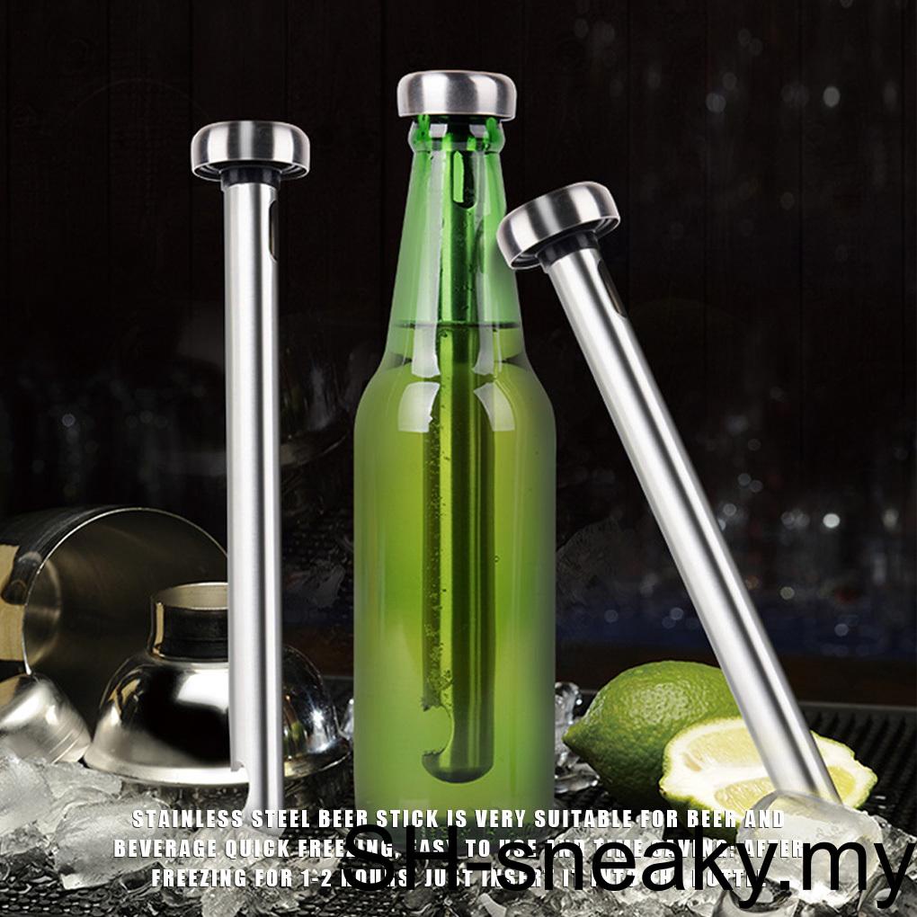 Stainless Steel Wine Cooling Rod Champagne Cooler Stick Icing Bar Tool