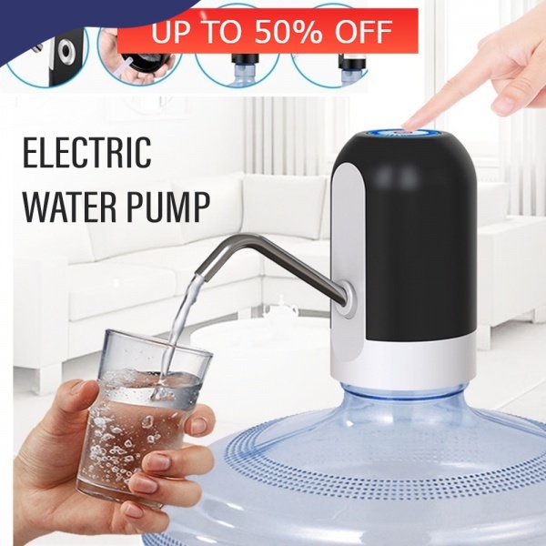 🎁KL STORE✨ _ Electric Water Dispenser Pump Smart Rechargeable USB Charging Automatic D