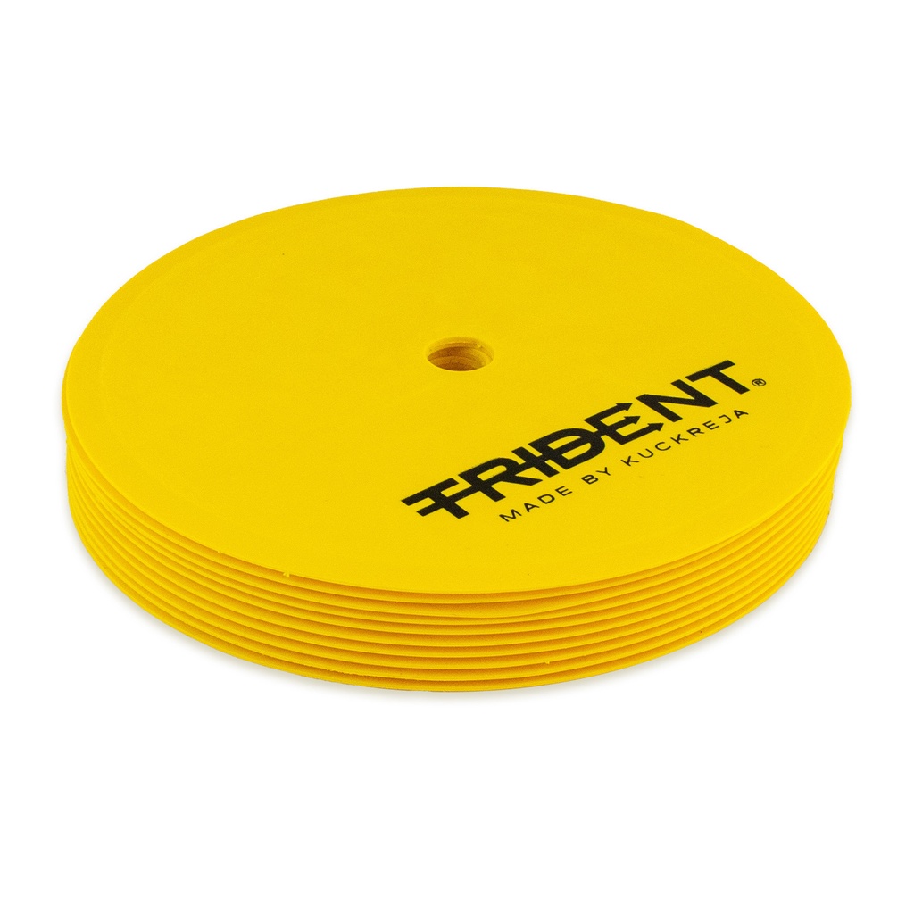 Trident Rubber Agility Dots - Yellow (Set of 10) | Shopee Malaysia