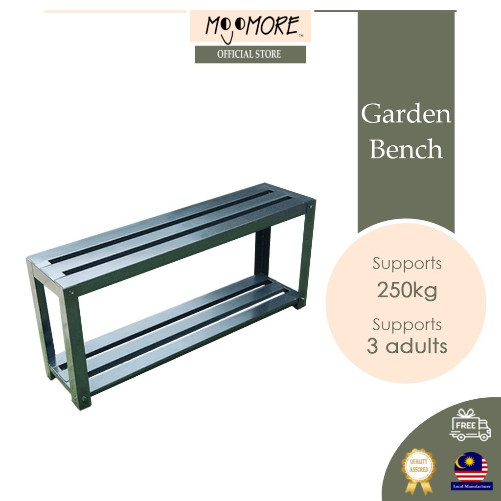 MOJOMORE Metal 3 Layer Shoe Rack or Garden Bench | Shopee Malaysia