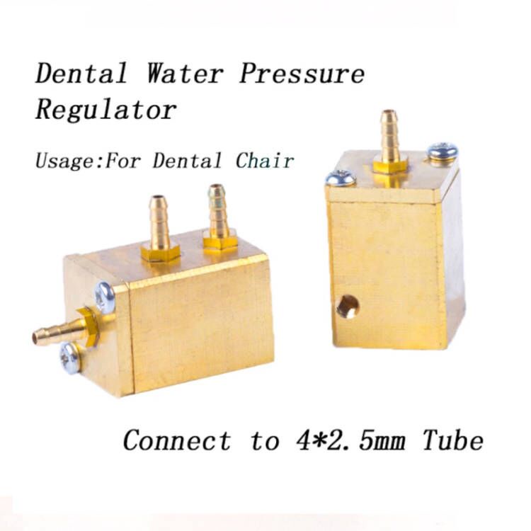thumbnail interactive-video image 1 of 3-Pack Dental Water Valve Pressure Regulator – For Dental Chair Unit Clinic 1 of 2