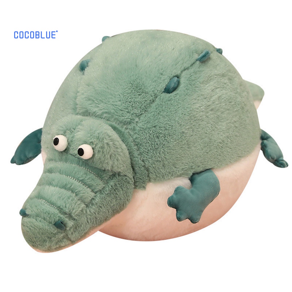 CCB- Cozy Touch Animal Plush Pillow Christmas Gift Cartoon Animal Pillow Crocodile Puffer Fish Plush Toy Fat Body