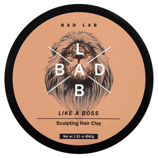 Bad Lab Like A Boss Sculpting Hair Clay Men Hair Styling 80g Halal Untuk  Gaya Rambut Kusut Lelaki | Shopee Malaysia