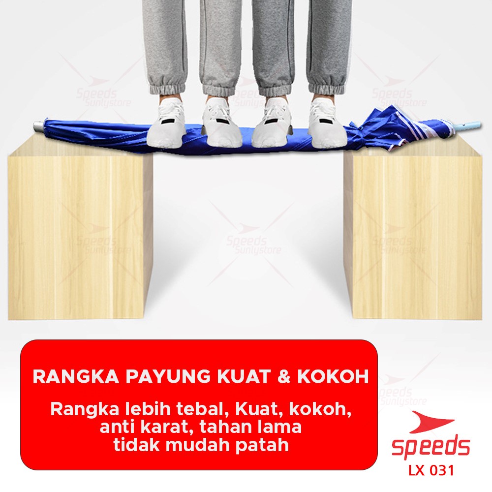 Multi Reliable TENDA Speeds Umbrella Tent Beach Cafe Bazaar Event Parasol Diameter 200cm Ori 031-2 - Image 5