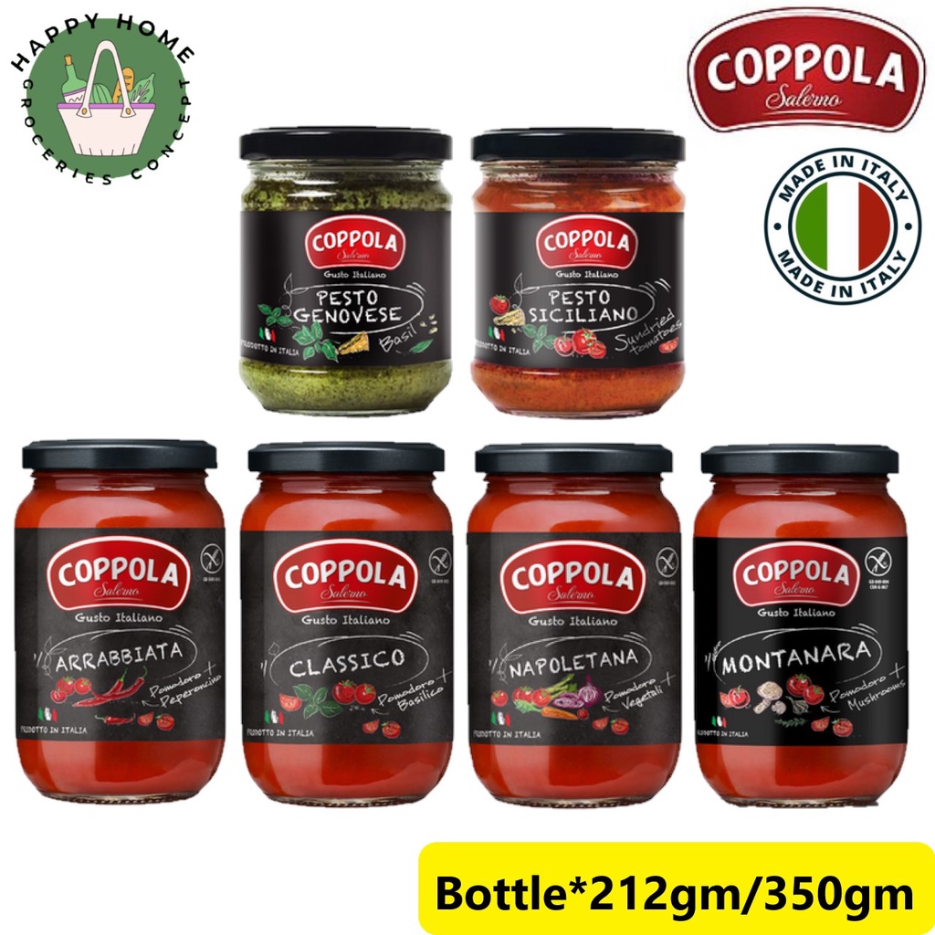 Coppola Pasta or Pesto Sauce Napoletana/Montanara/Classico/Arrabiata