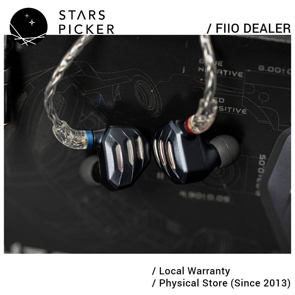 [PM best price] Fiio FH7S HiRes Hybrid 5 Driver IEM Earphone 4 Knowles