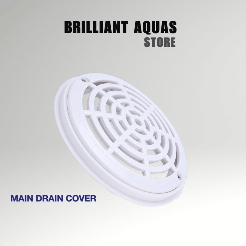 Round Main Drain Cover With Screws for Swimming Pool Shopee Malaysia
