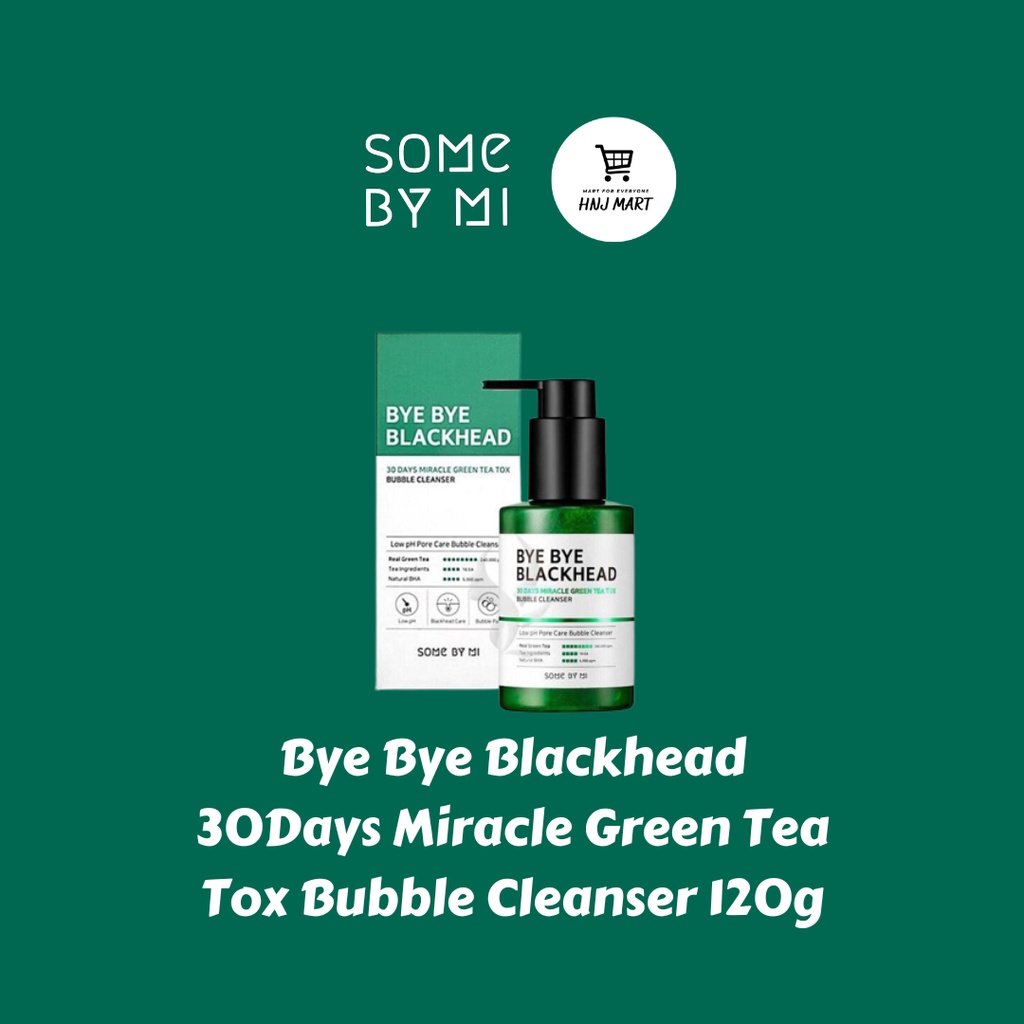 SOME BY MI Bye Bye Blackhead 30Days Miracle Green Tea Tox Bubble