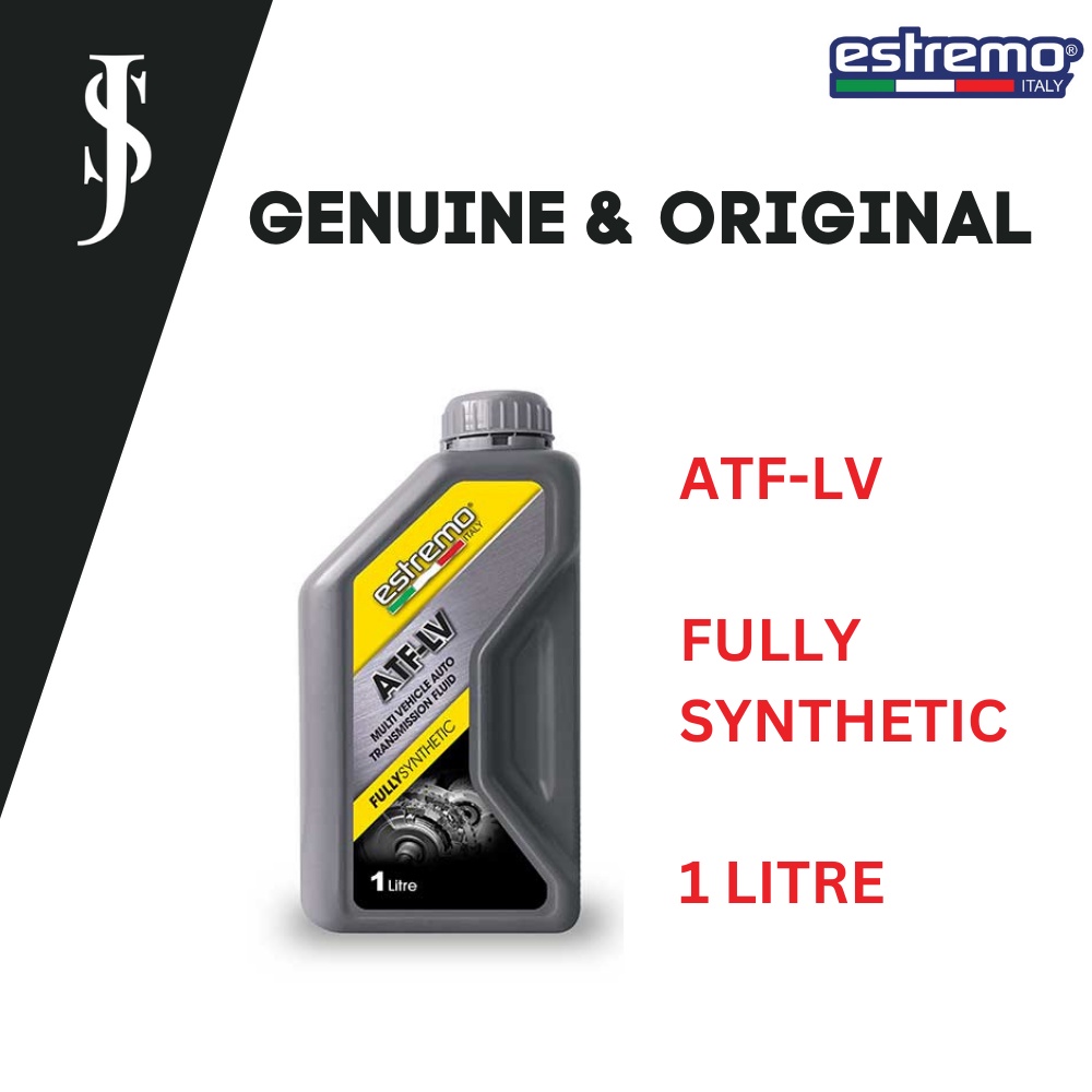 ESTREMO ATFLV Fully Synthetic Transmission Fluid Gear Oil 1L Shopee