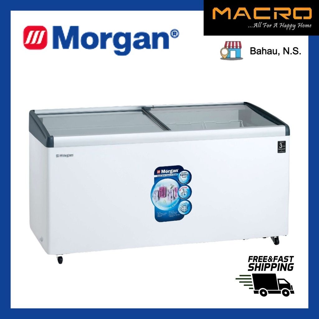 516L Glass Door Chest Freezer MCFG516L Shopee Malaysia
