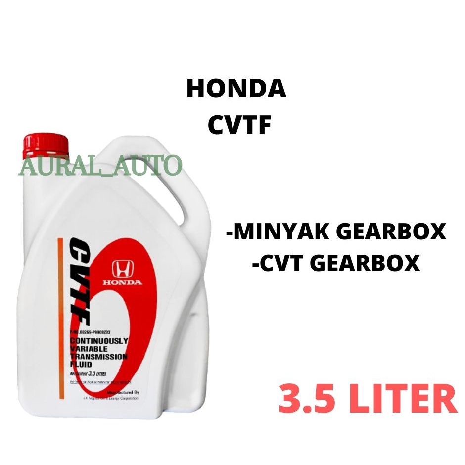 Honda CVTF Minyak GearBox Auto 3.5Liter Original Continuously Varible