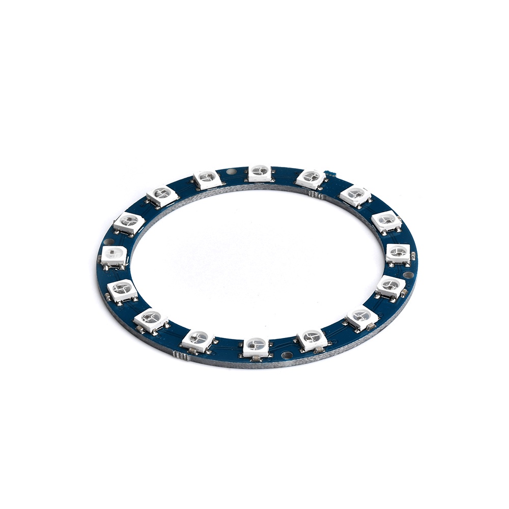 Quality Reliable ZIQQUCU 16-bit WS2812 5050 RGB 5V Full Color Highlight Circular Light Board LED Lamp Panel Module Ar... - Image 5