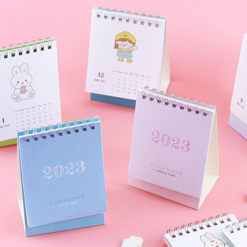 Cute Mini Calender Cheap 2023 Small Size Free Gift Kalender Murah ...