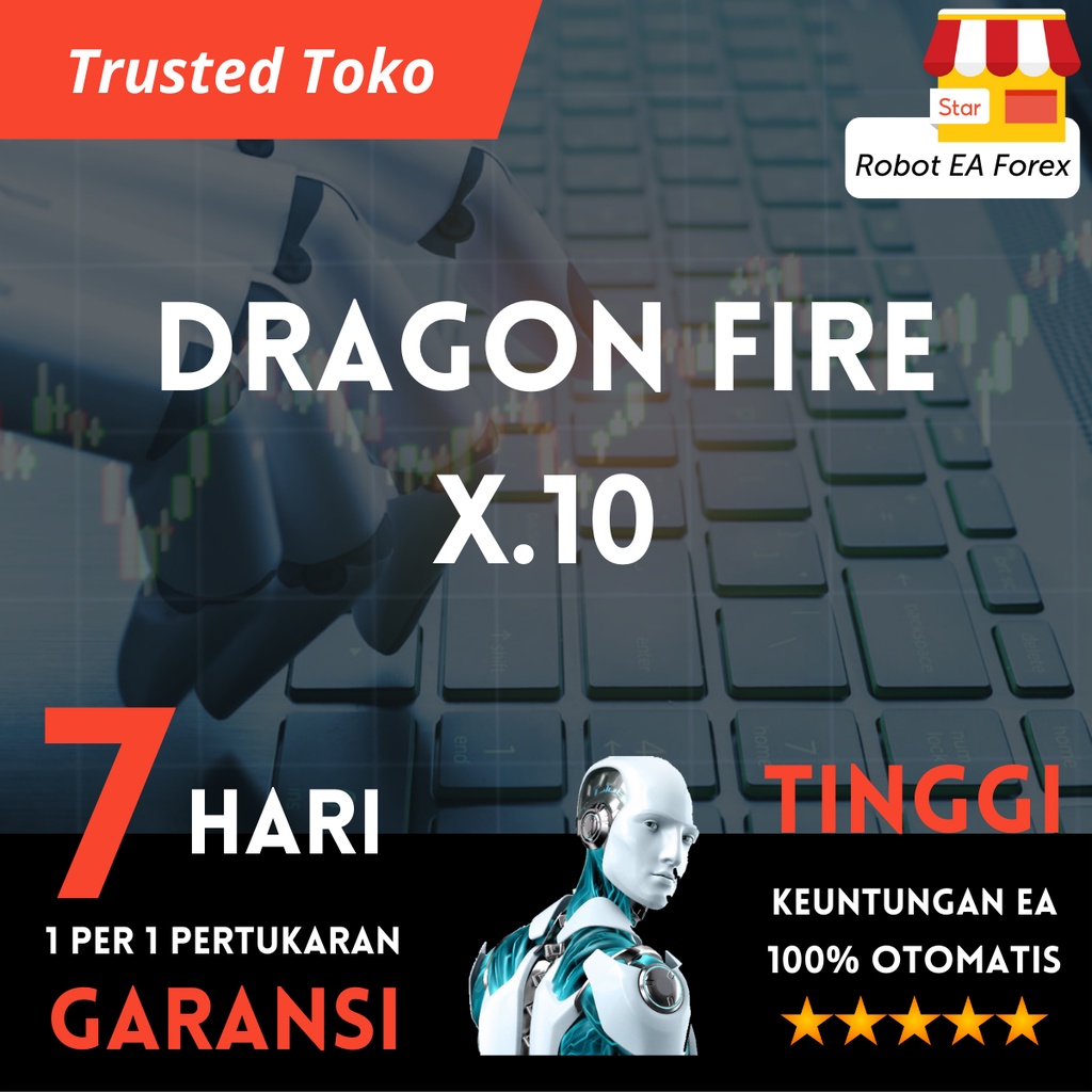 Dragon Fire X.10 EA ROBOT + Low,Med,High RISK Setfile M5+ Unlimited MT4