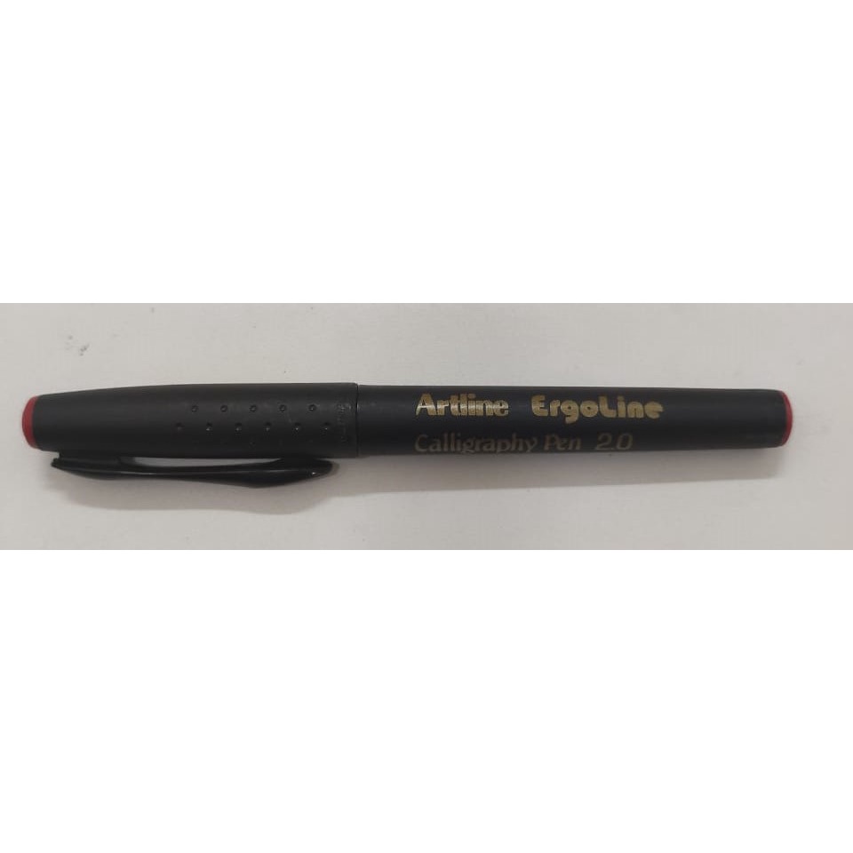 Artline Ergoline Calligraphy Pen 2.0 "Arabic" Red Shopee Malaysia