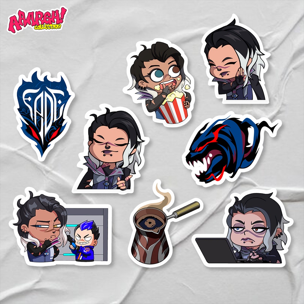 Valorant Spray Sticker Fade Shopee Malaysia