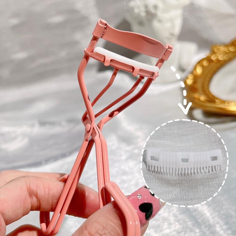 Workshop Heavy Comb Eyelash Curler Pink Clip Curl Becomes Warped Auxiliary Tool Styling Sunflower Beauty - Image 3