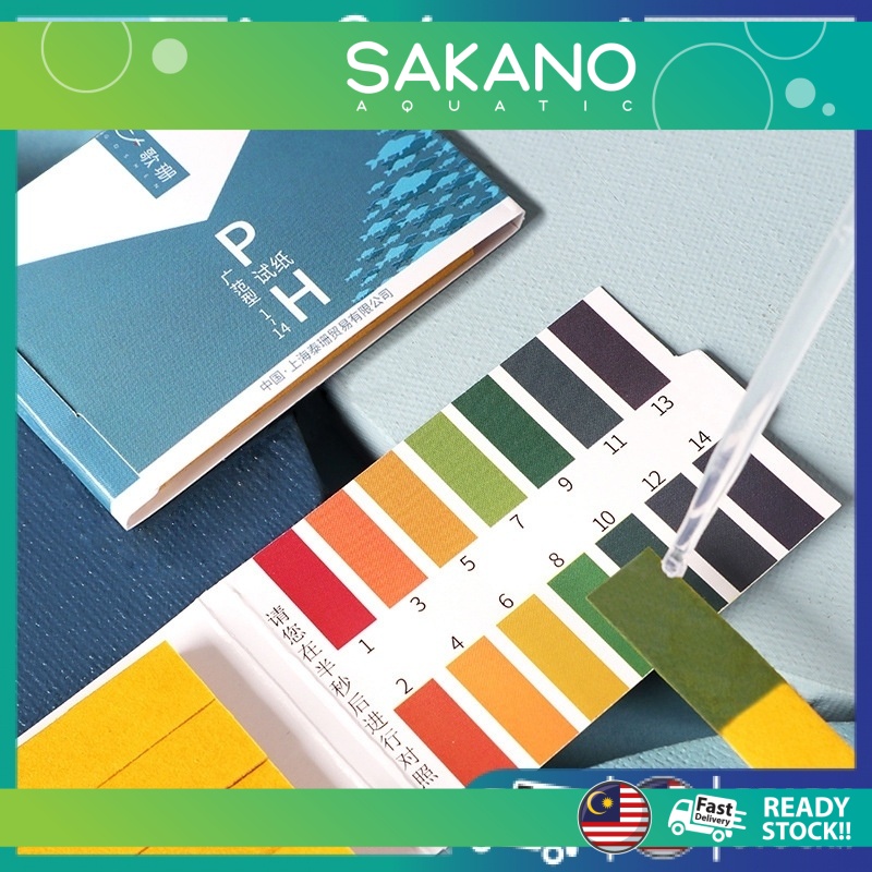 PH Test Strips 80 Strips pH Tester Litmus Paper Alkalinity