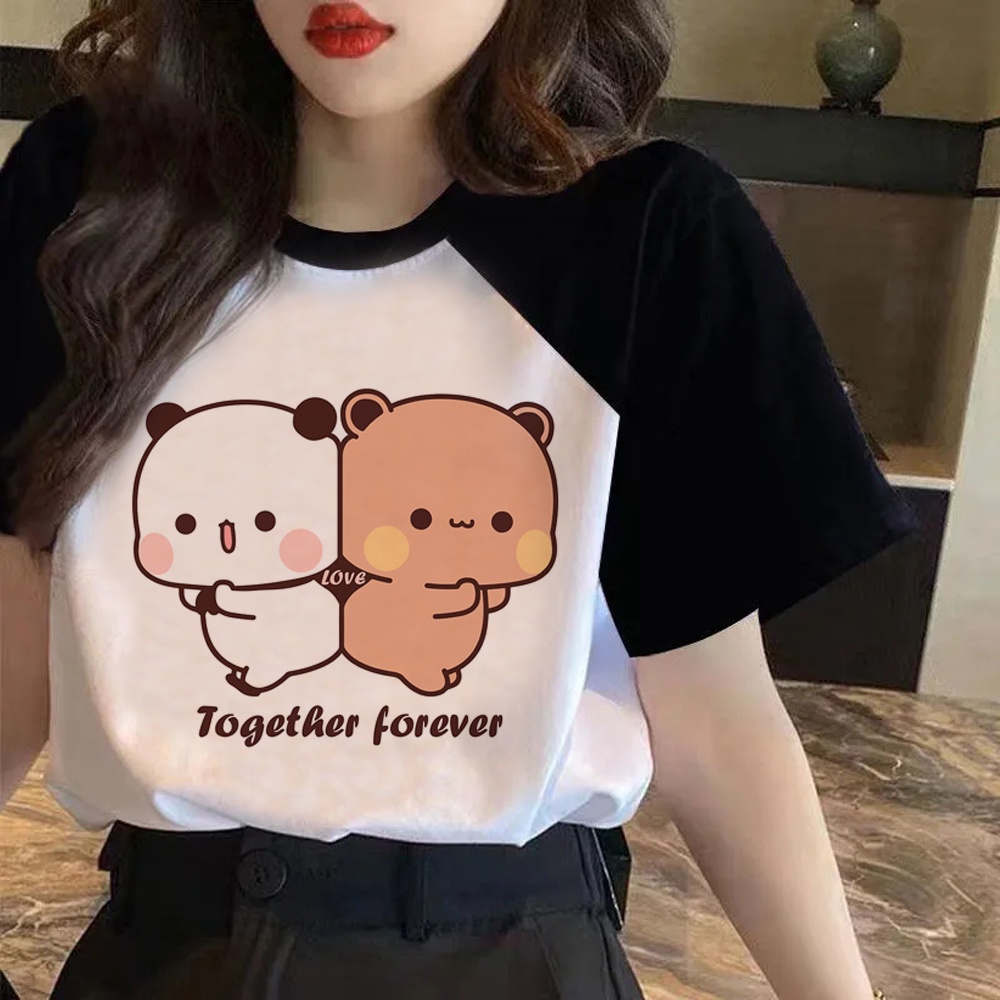 Bubu Dudu tshirt women Japanese t-shirts female graphic funny 2000s clothing