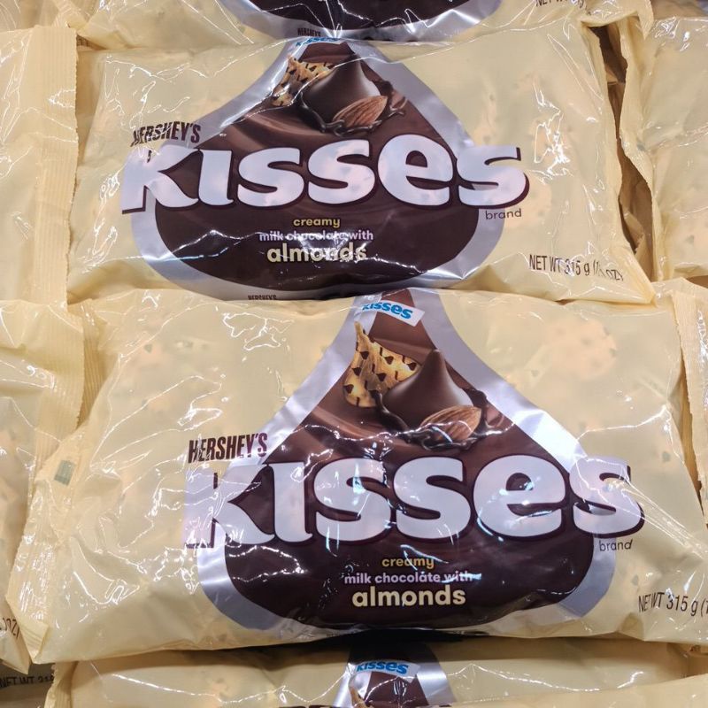 Hershey S Kisses Creamy Milk Chocolate With Almond G G Usa