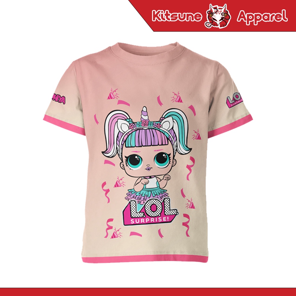 LOL SURPRISE SUBLIMATION T-SHIRT | BAJU JERSEY KANAK-KANAK | Shopee ...