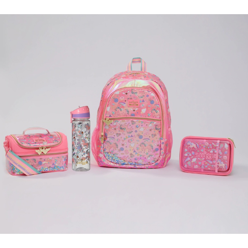 SMIGGLE FIESTA BACKPACK, BOTTLE, LUNCHBOX, PENCIL CASE Shopee Malaysia