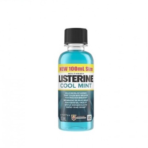 Listerine Cool Mint Less Intense 100ML | Shopee Malaysia