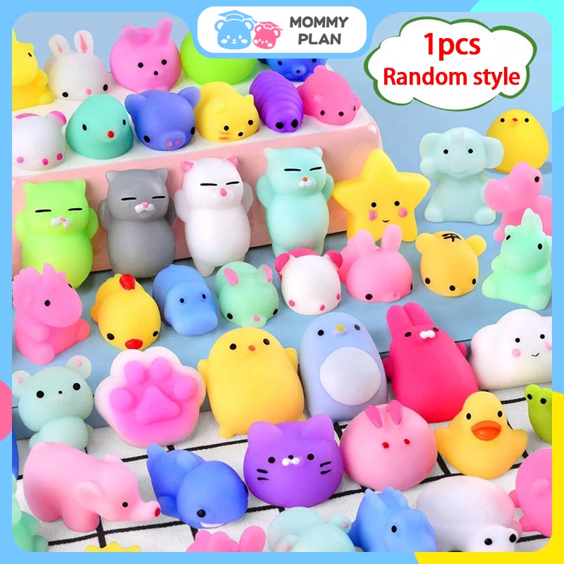 1Pcs Cute Squishy Toy | Mini Animal Anti stress Ball | Squeeze Rising Fidget Soft Sticky Stress Relief Toys