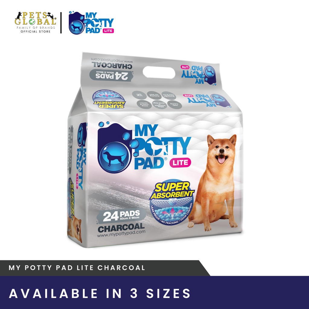 [New] My Potty Pad Lite Charcoal (Training Pee Pads) Shopee Malaysia