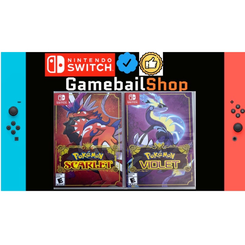 Nintendo Switch Game - Pokemon Scarlet/Pokemon Violet 2022 (US/English ...